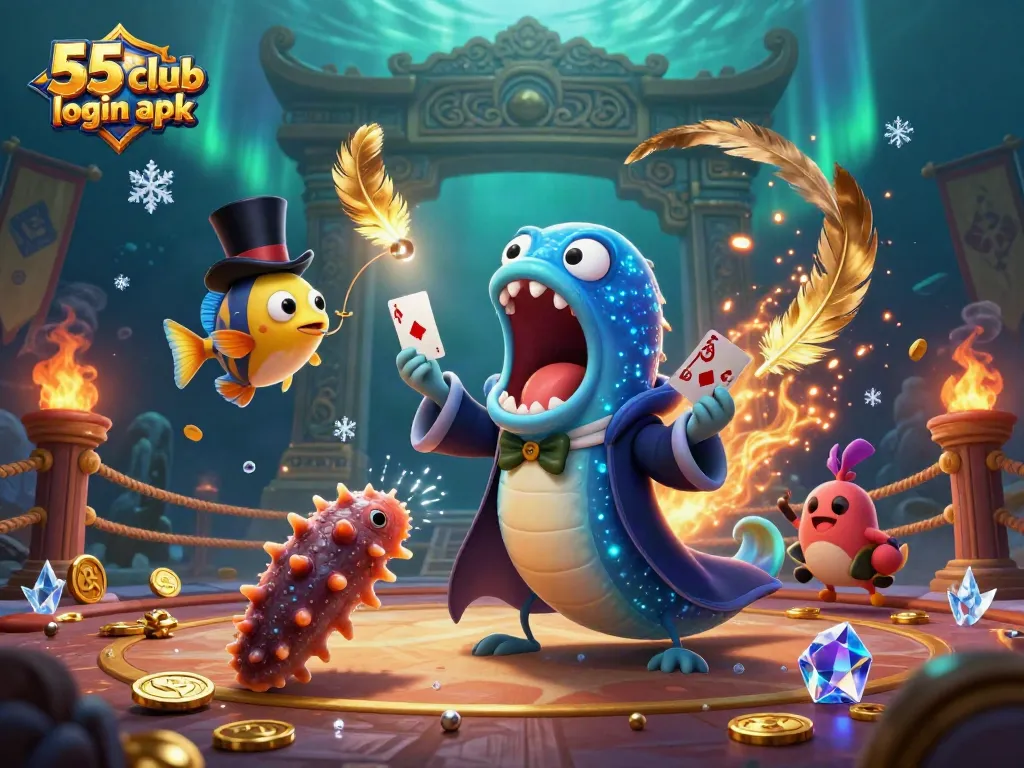 Experience thrilling gameplay with 55 club login apk in this vibrant, action-packed scene.