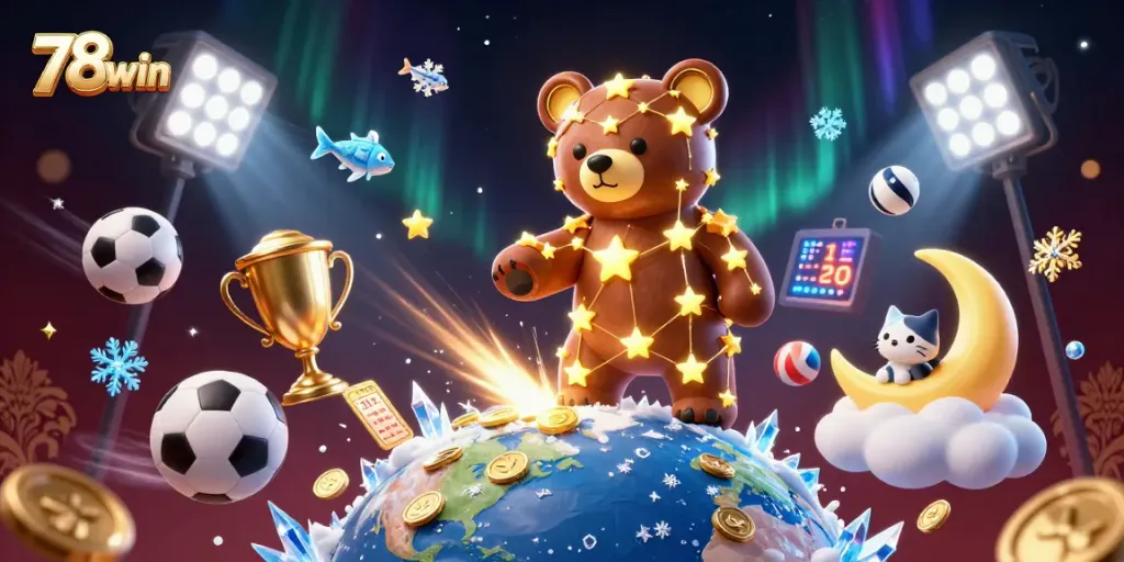 Experience thrilling wins at 78win with sports betting excitement and vibrant animation.