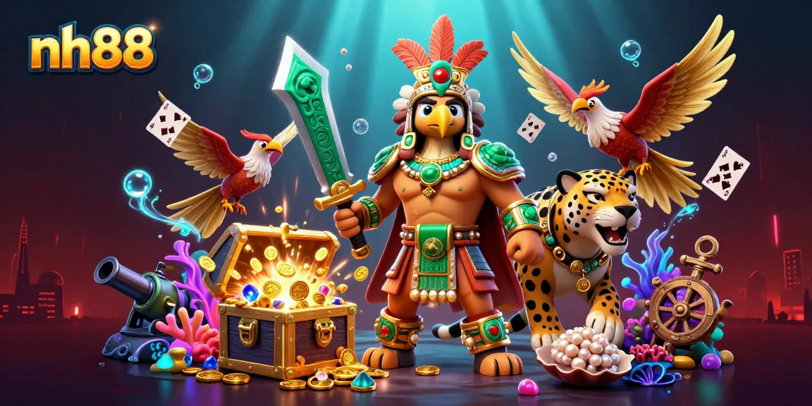 Experience thrilling gaming at nh88 with dynamic characters and vibrant casino elements.