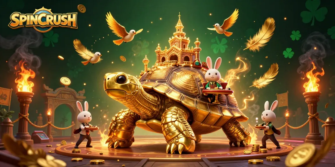 Experience thrilling spins and massive wins with SPINCRUSH in an electrifying casino scene.